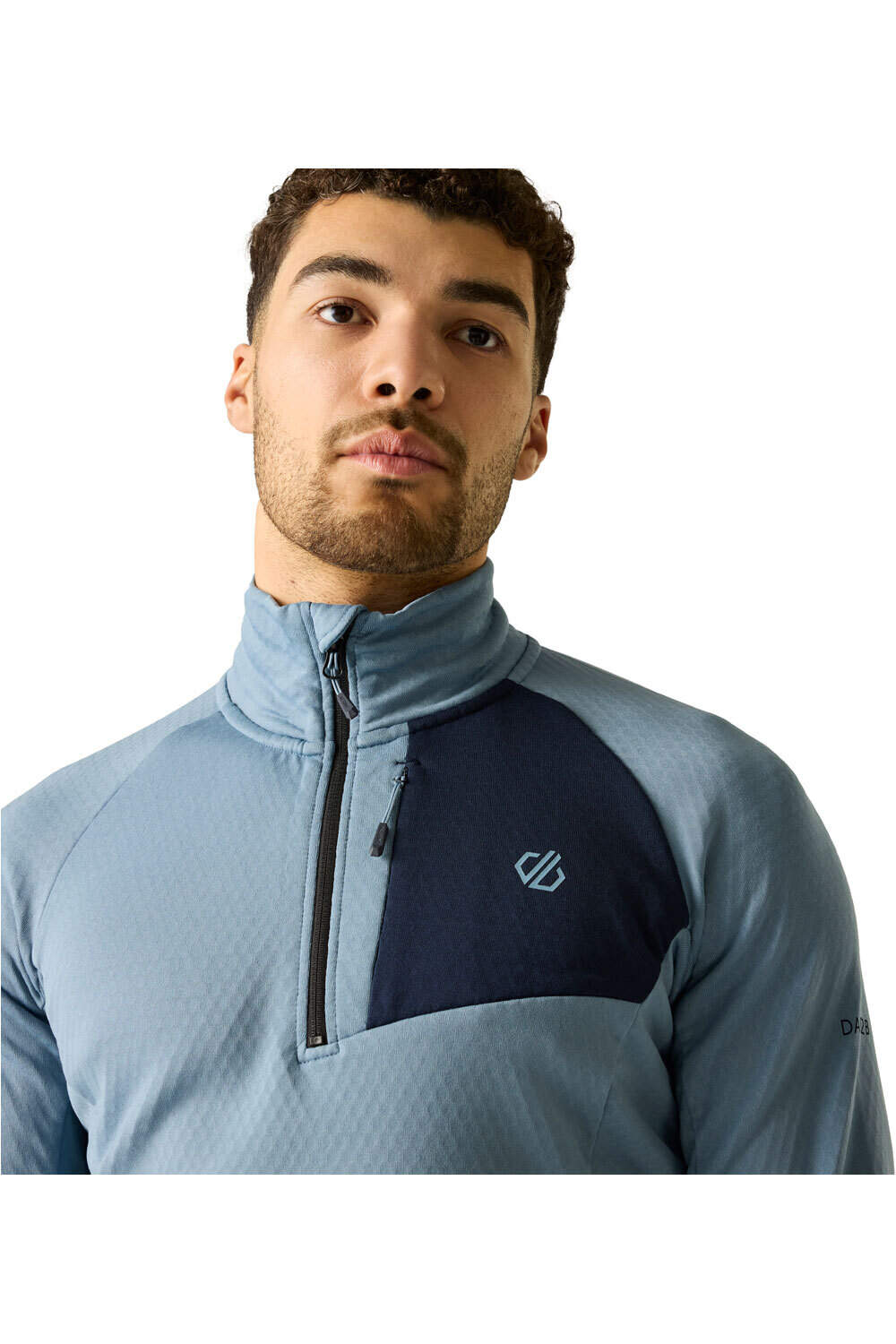 Dare2b forro polar hombre Venture1/2ZStrMid vista detalle