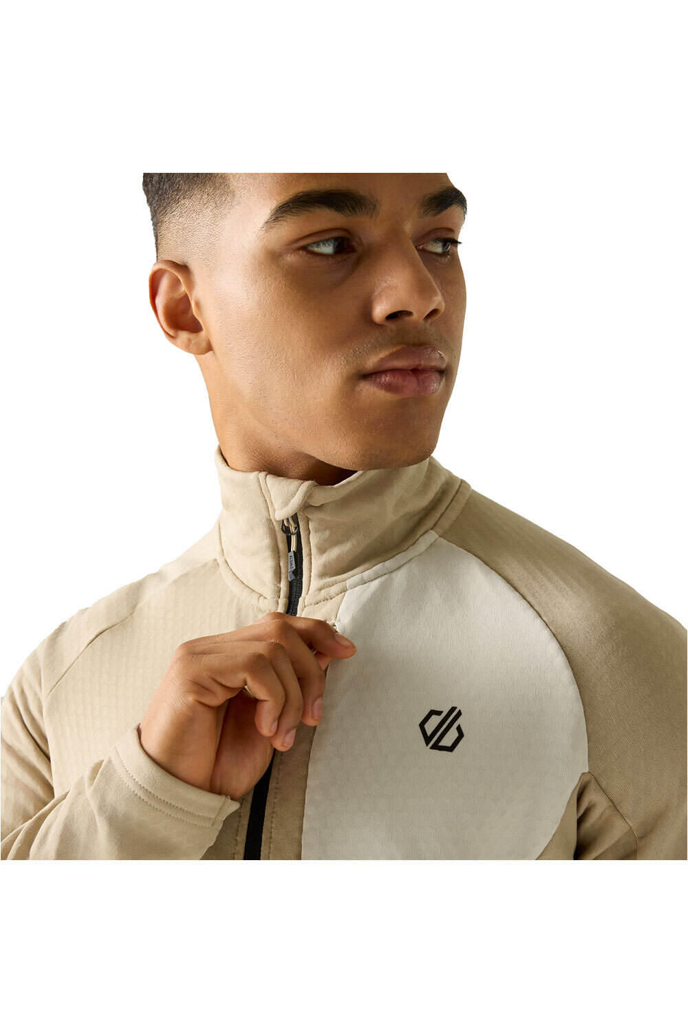 Dare2b forro polar hombre Venture1/2ZStrMid vista detalle