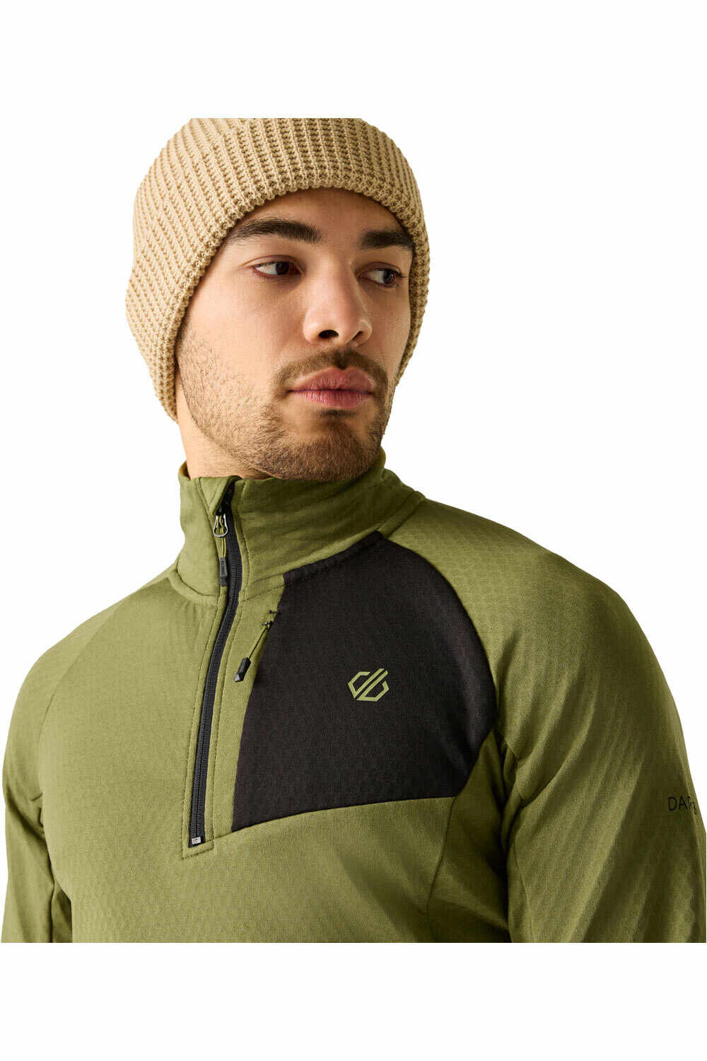 Dare2b forro polar hombre Venture1/2ZStrMid vista detalle