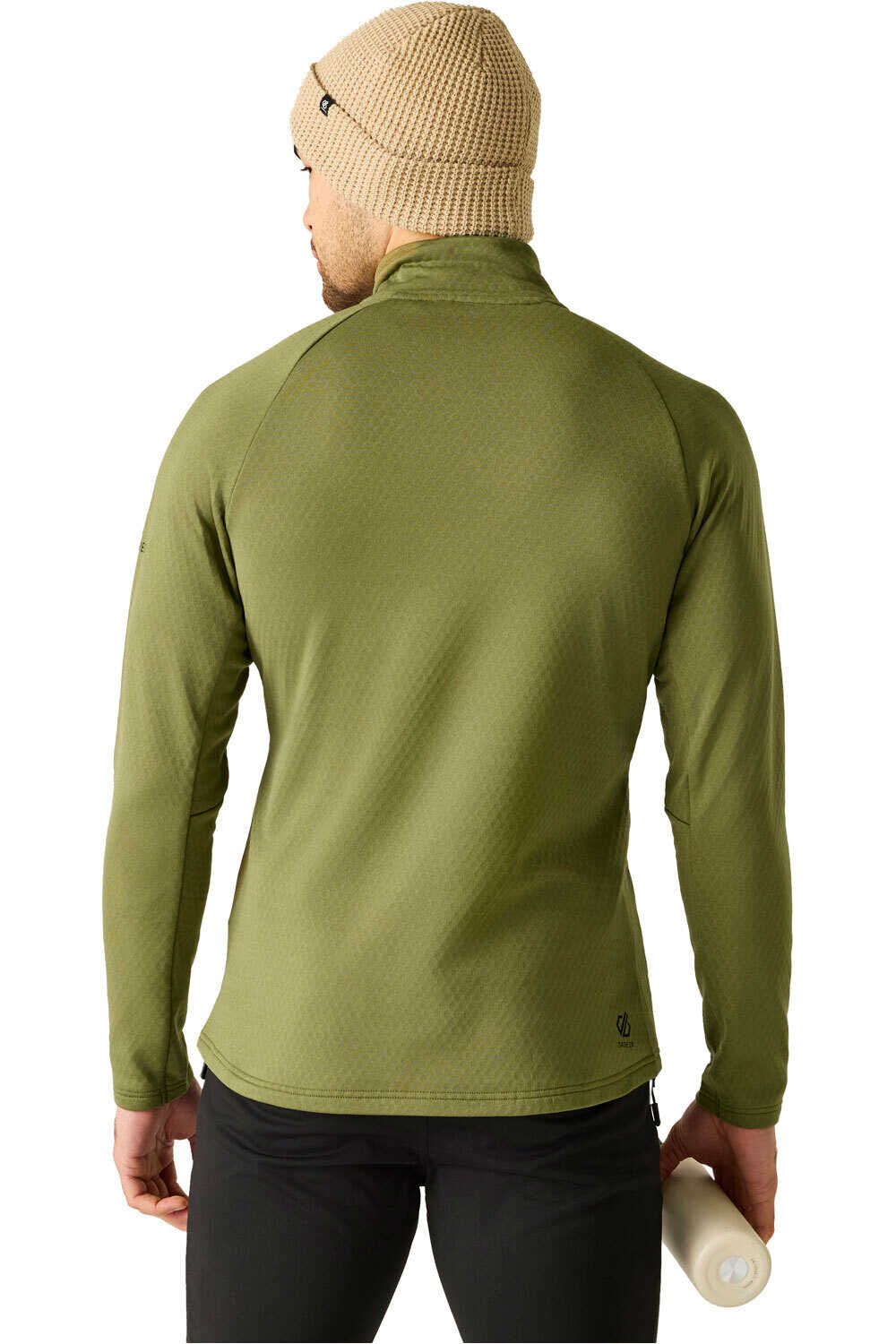 Dare2b forro polar hombre Venture1/2ZStrMid vista trasera