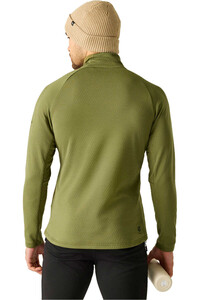 Dare2b forro polar hombre Venture1/2ZStrMid vista trasera