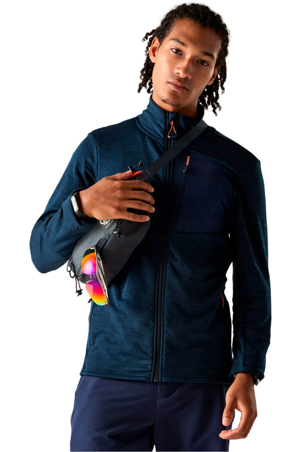 Dare2b forro polar hombre VentureStrMdlyr vista frontal