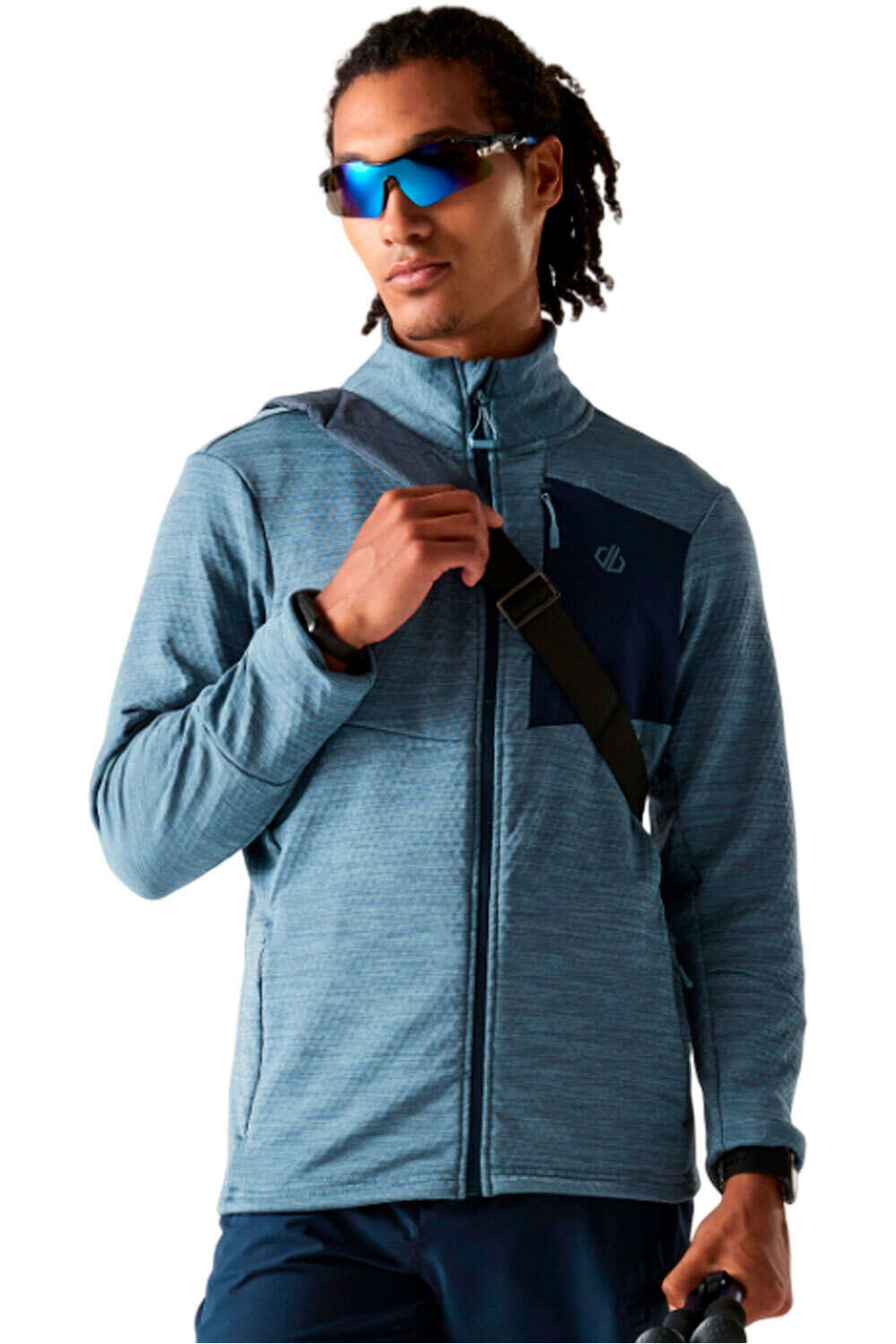 Dare2b forro polar hombre VentureStrMdlyr vista frontal