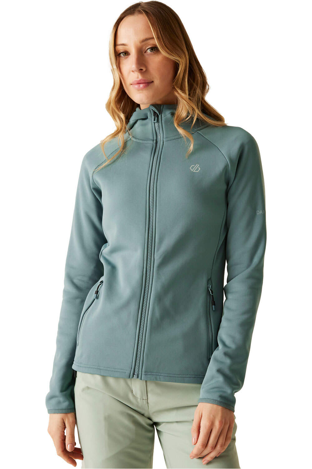 Dare2b forro polar mujer DensityCoreStrtch vista frontal