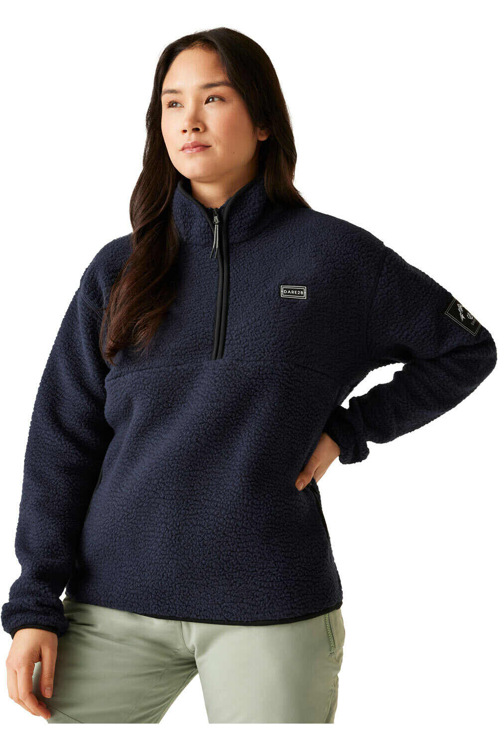 Dare2b forro polar mujer SlideOutFleece vista frontal