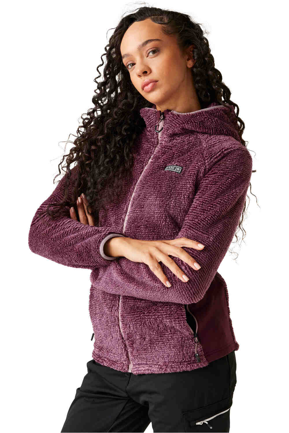 Dare2b forro polar mujer WmnTorrekProMdlyr vista frontal