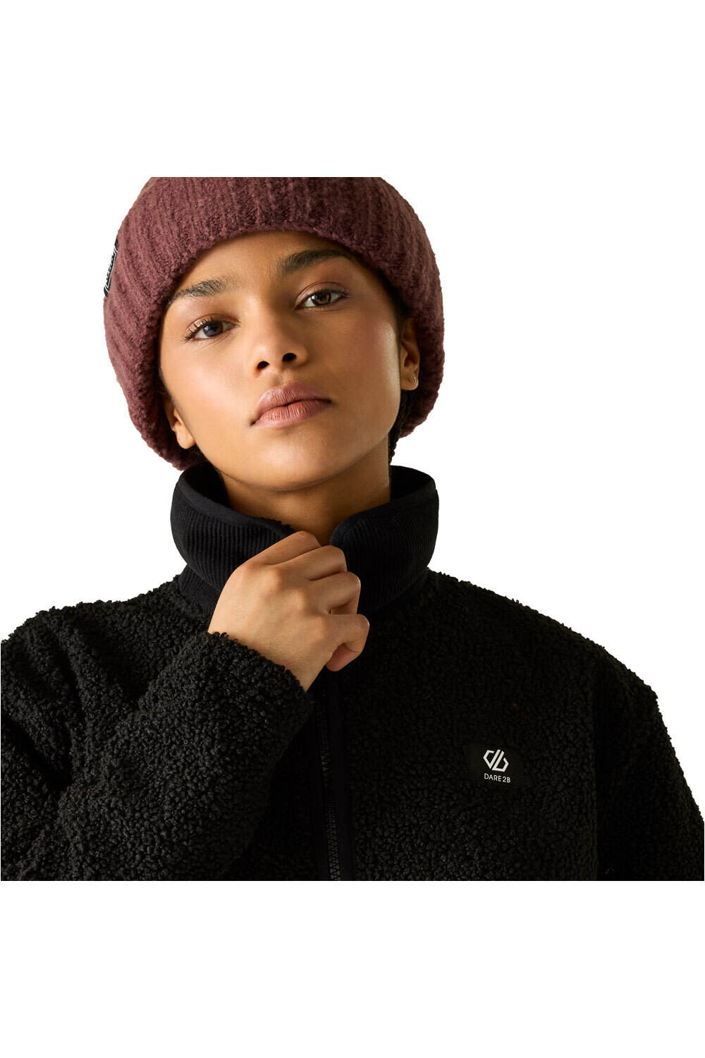 Dare2b forro polar mujer Zephyr Fleece Mid vista detalle