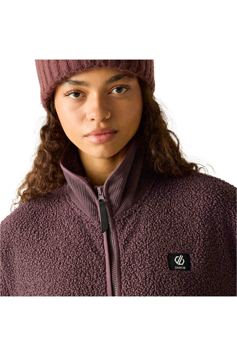 Dare2b forro polar mujer Zephyr Fleece Mid vista detalle