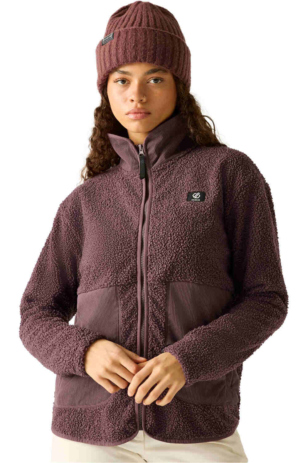 Dare2b forro polar mujer Zephyr Fleece Mid vista frontal