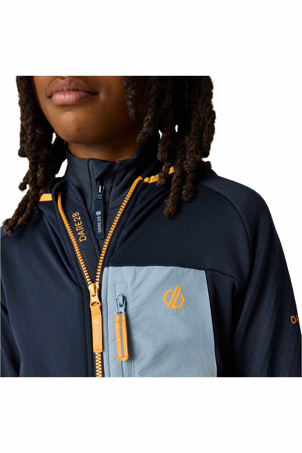 Dare2b forro polar niño Expedition mid vista detalle