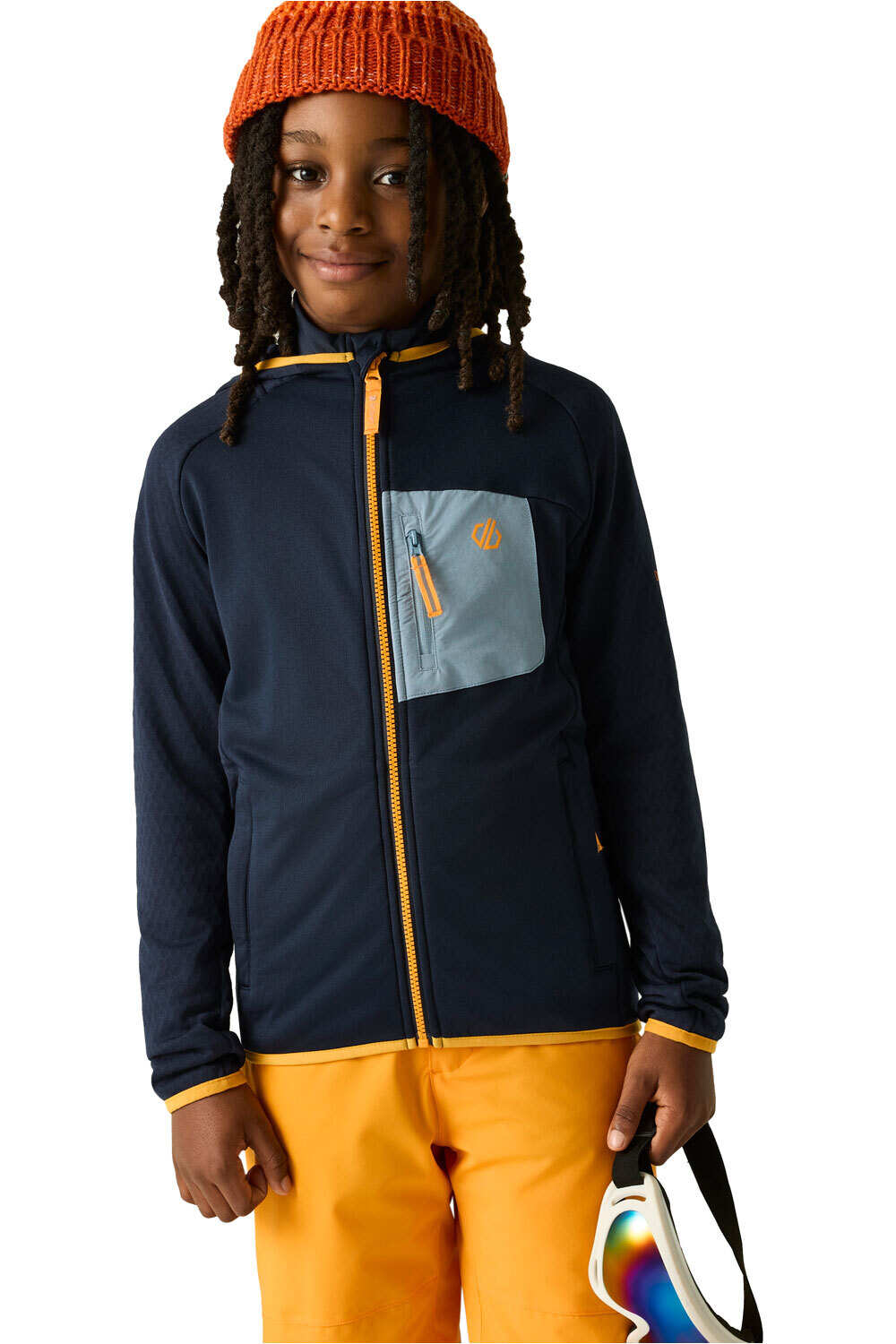 Dare2b forro polar niño Expedition mid vista frontal