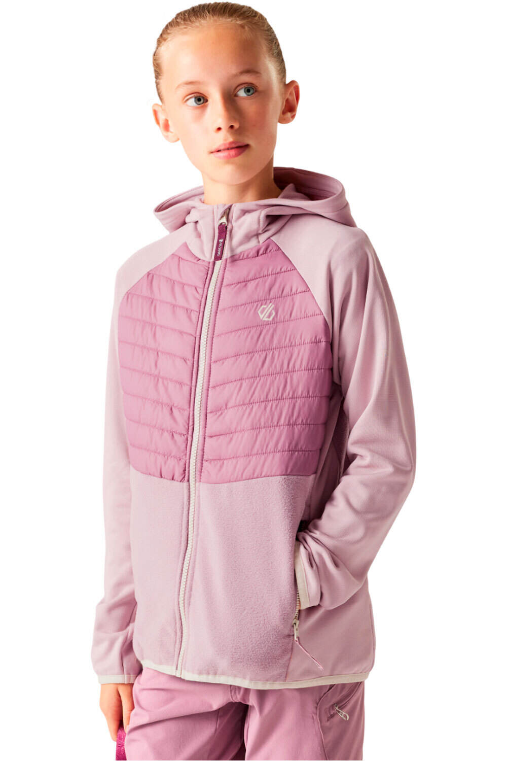 Dare2b forro polar niño KdSwitchOutHybrid vista frontal