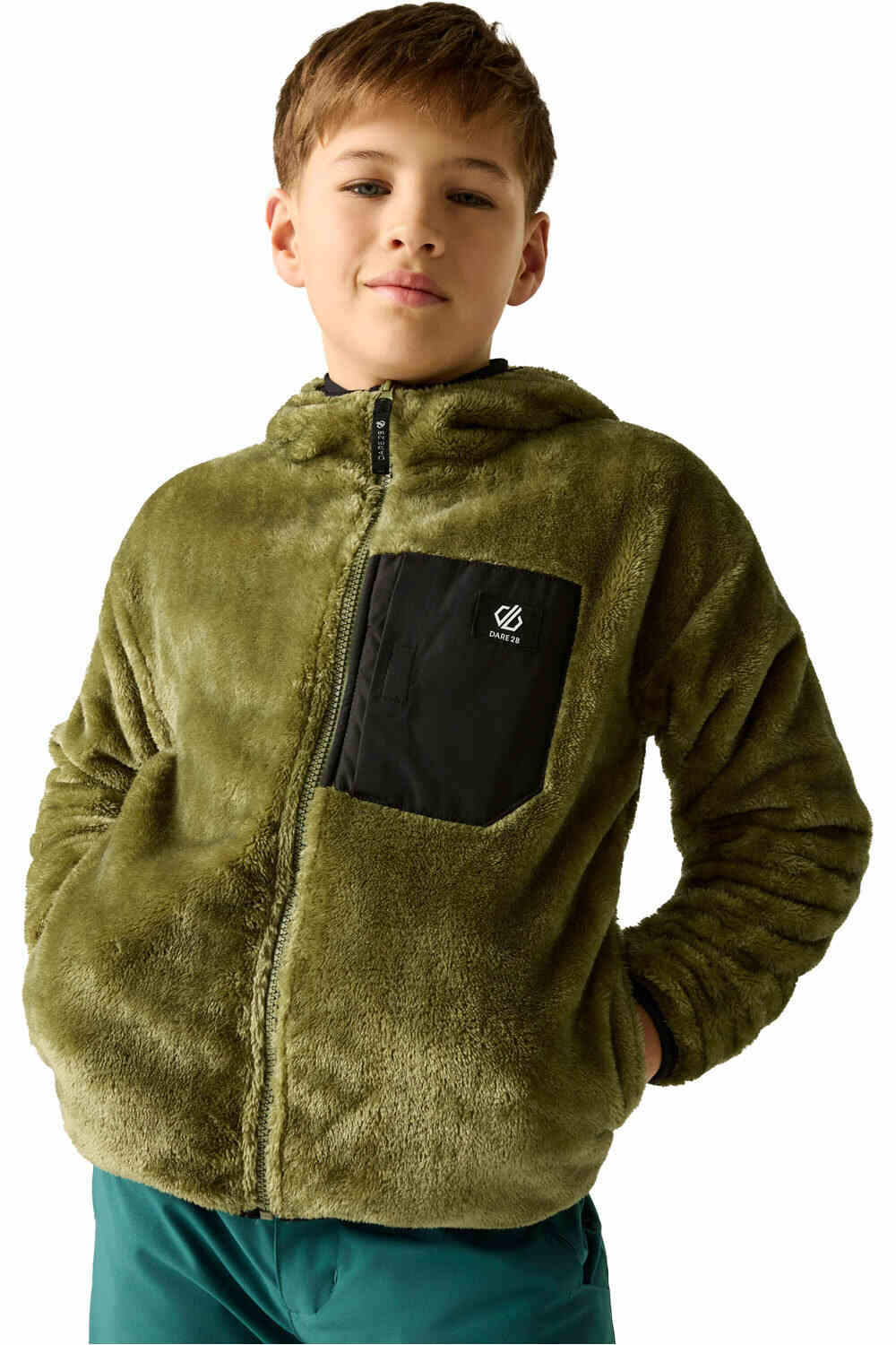 Dare2b forro polar niño Powder Fleece vista frontal
