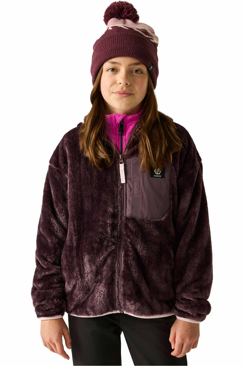 Dare2b forro polar niño Powder Fleece vista frontal