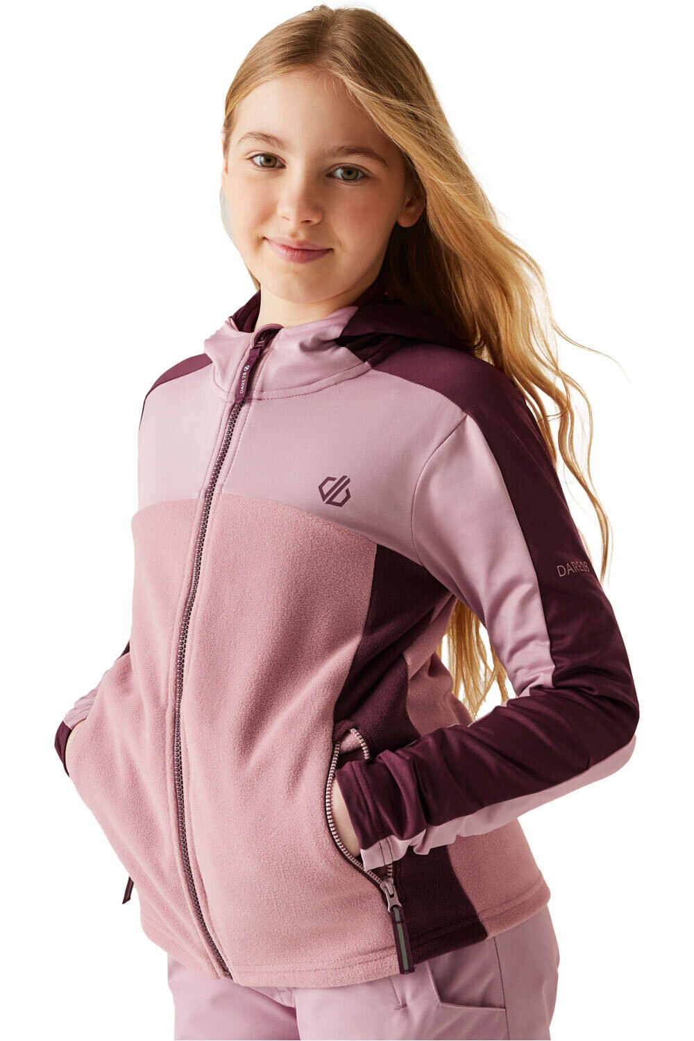 Dare2b forro polar niño ThrivingIVStrMdLy vista frontal