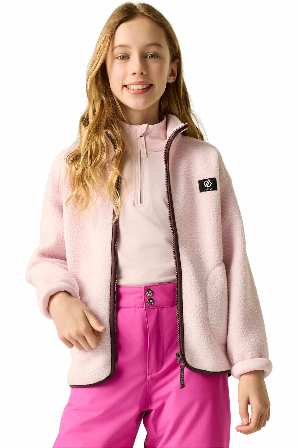 Dare2b forro polar niño Zesty II Fleece vista detalle