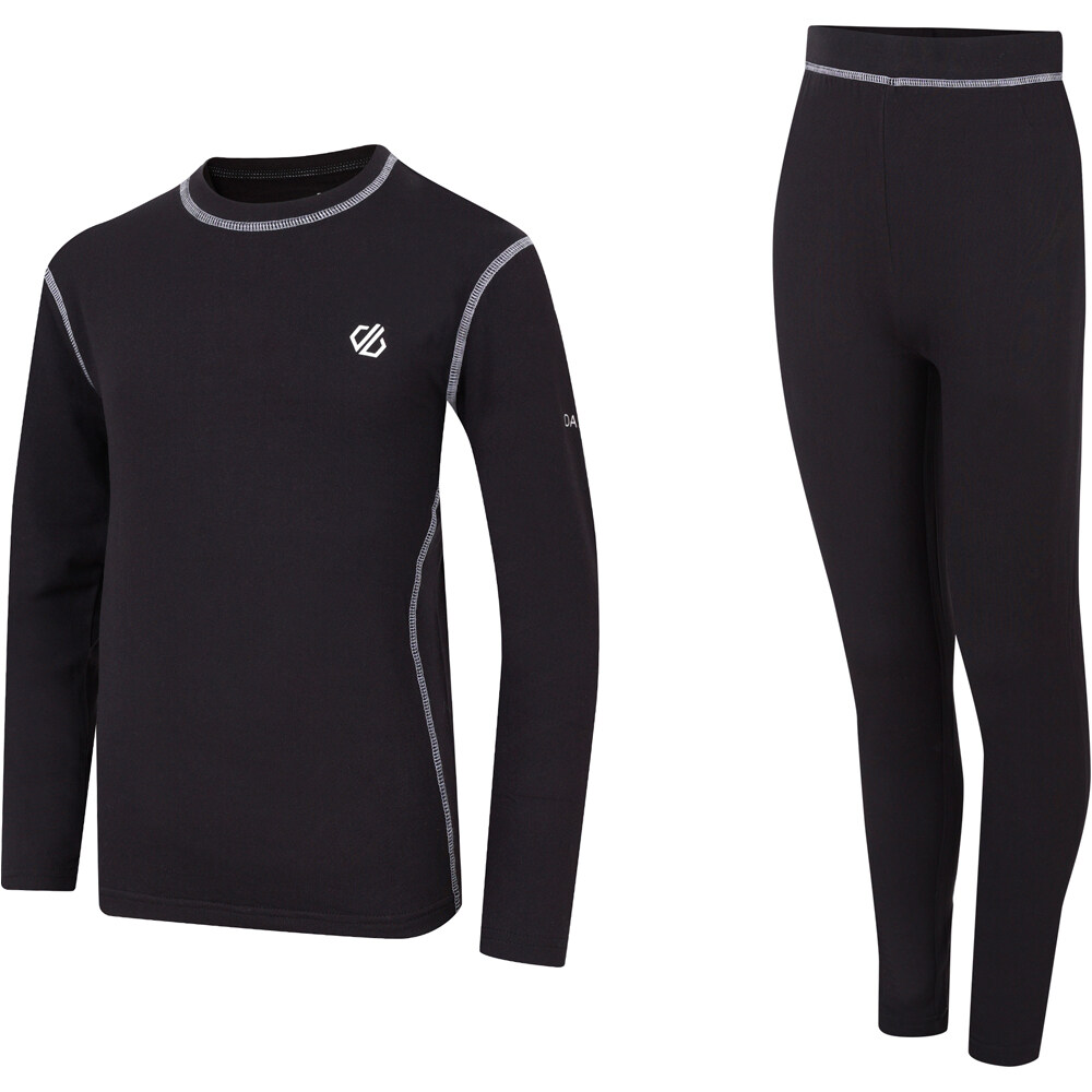 Dare2b ropa térmica niño Pow II Baselayer Set vista frontal