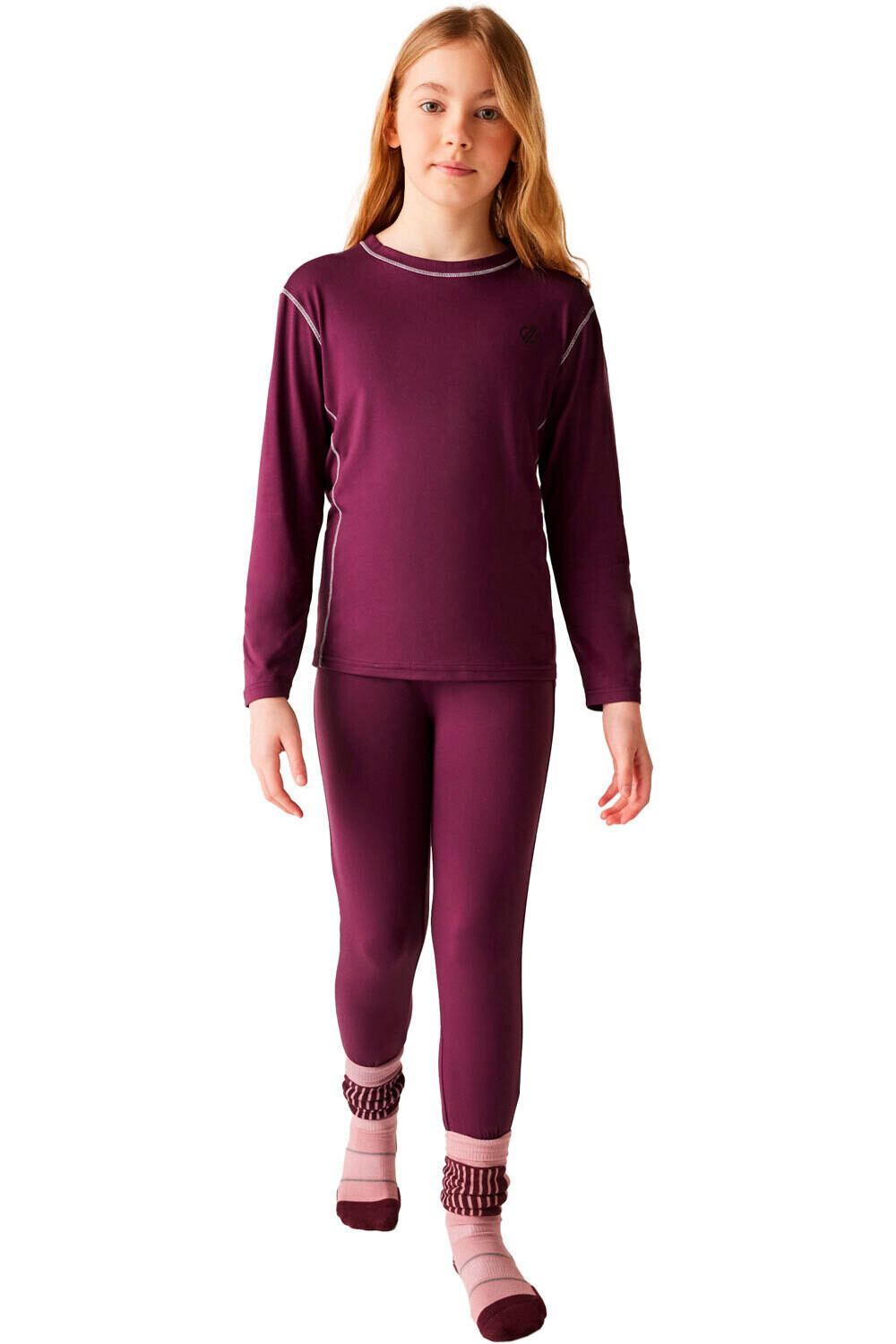 Dare2b ropa térmica niño PowIIBaselayerSet vista frontal