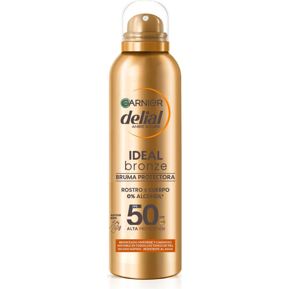 Delial protección solar corporal Bruma Ideal Bronze IP50 150ml vista frontal