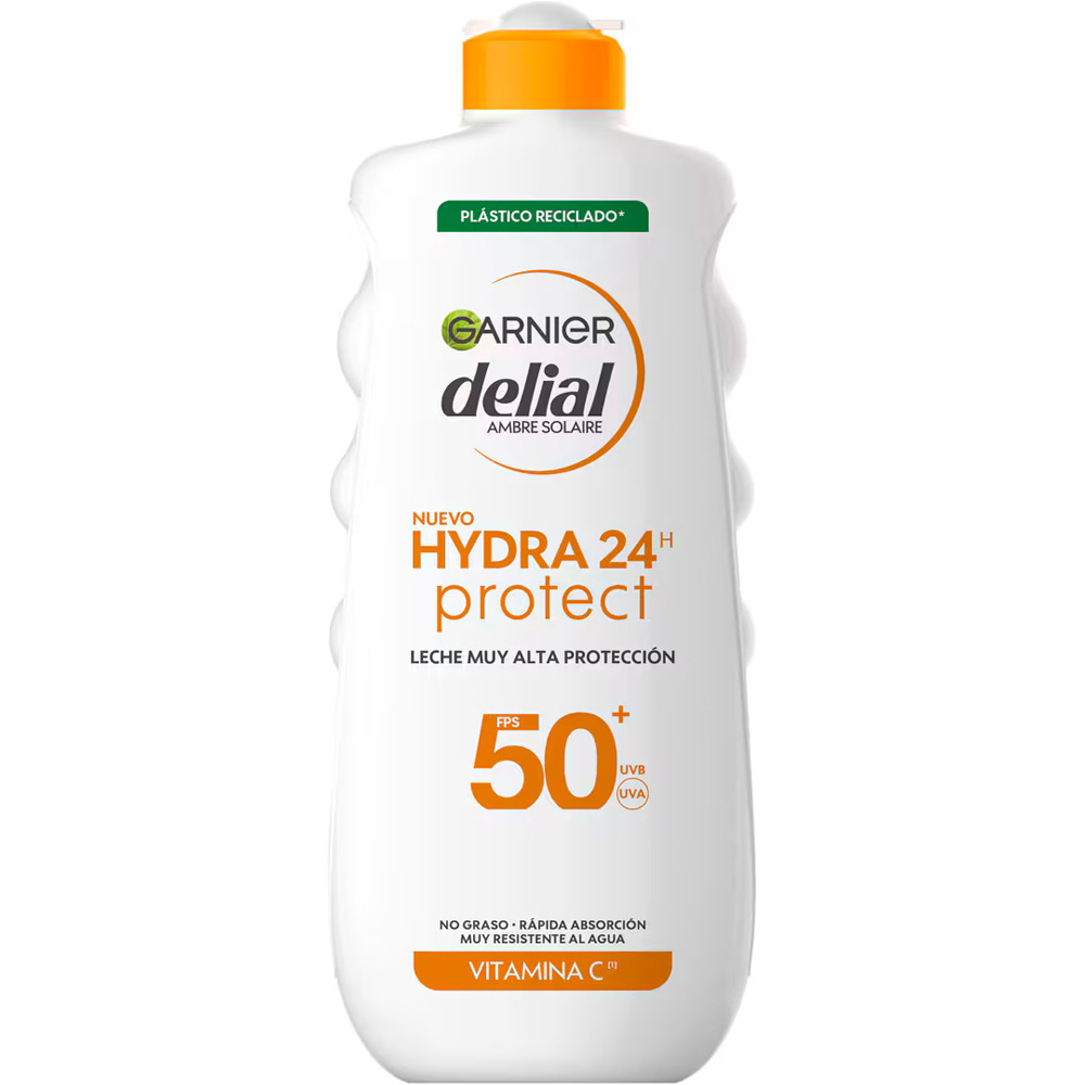 Delial protección solar corporal Leche Hydra SPF50 400ml vista frontal