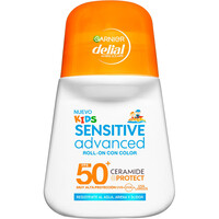 Delial protección solar corporal Roll on Kids Sensitive Advanced IP50 vista frontal