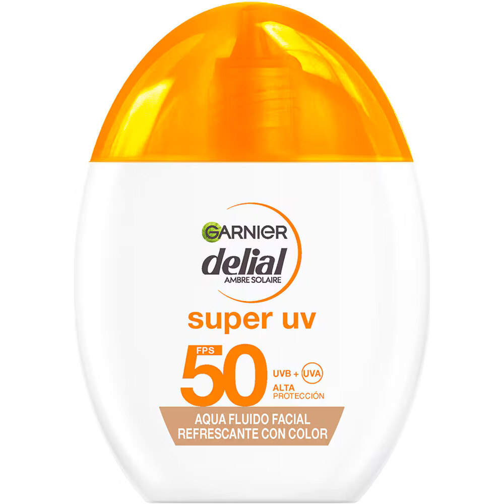 Delial protección solar corporal Super UV Egg Refresh con color vista frontal