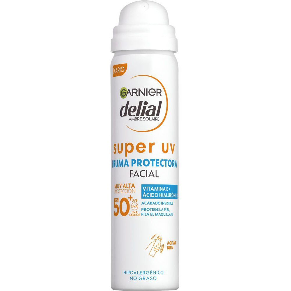 Delial protección solar facial Facial Bruma S.Adv IP50 75 ml vista frontal
