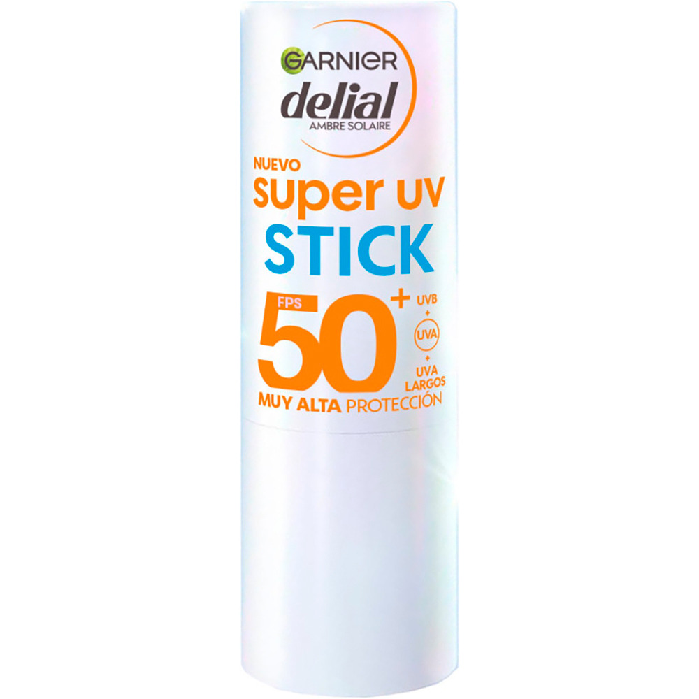 Delial protección solar facial Stick Invisible Super UV IP50+ 9gr vista frontal