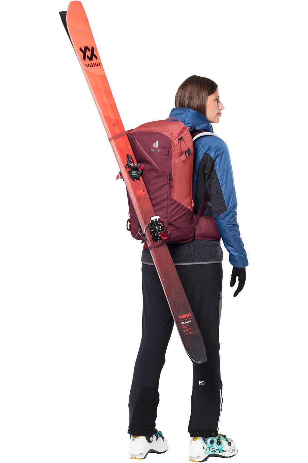 Deuter mochila snowboard Freerider Pro 32+ SL vista frontal