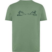 Didriksons camiseta montaña manga corta hombre HARALD USX T-SHIR L3 vista trasera