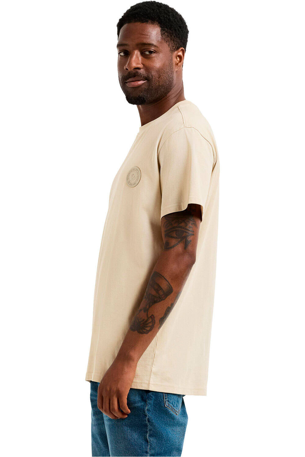 Didriksons camiseta montaña manga corta hombre HOLGER USX T-SHIRT 2 vista detalle