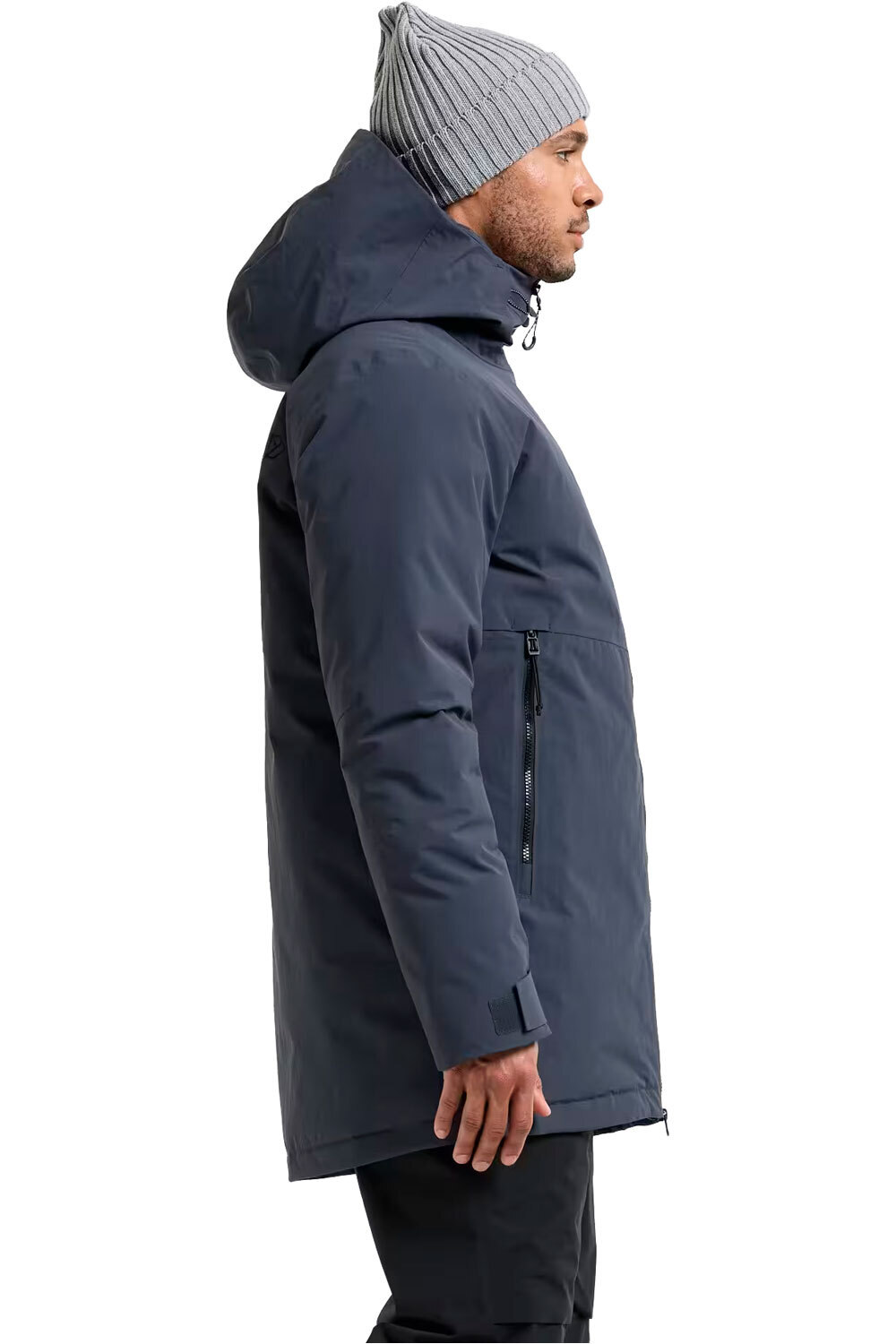 Didriksons chaqueta impermeable insulada hombre TEMPEST USX PARKA vista detalle