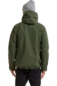 Didriksons chaqueta impermeable insulada hombre TRIEN USX JACKET 2 vista trasera