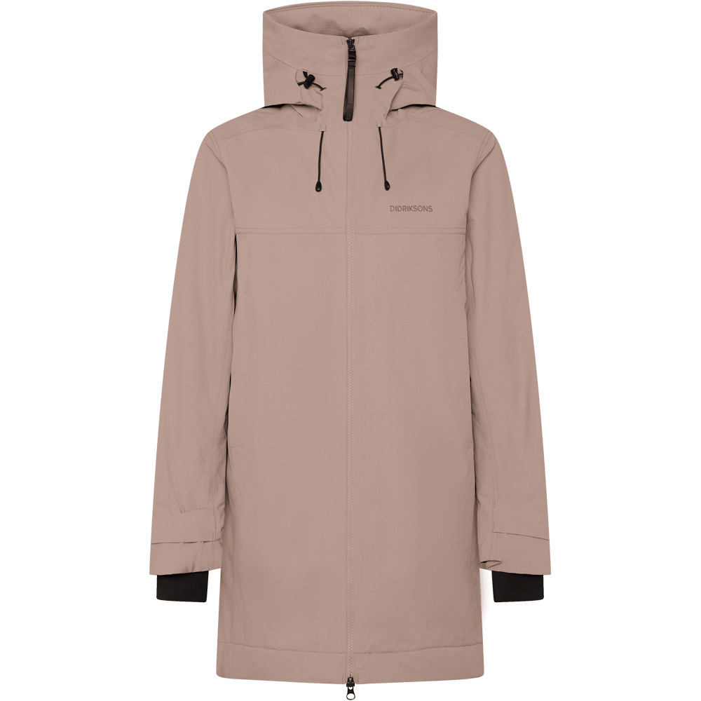 Didriksons chaqueta impermeable insulada mujer ERIS WNS PARKA vista frontal