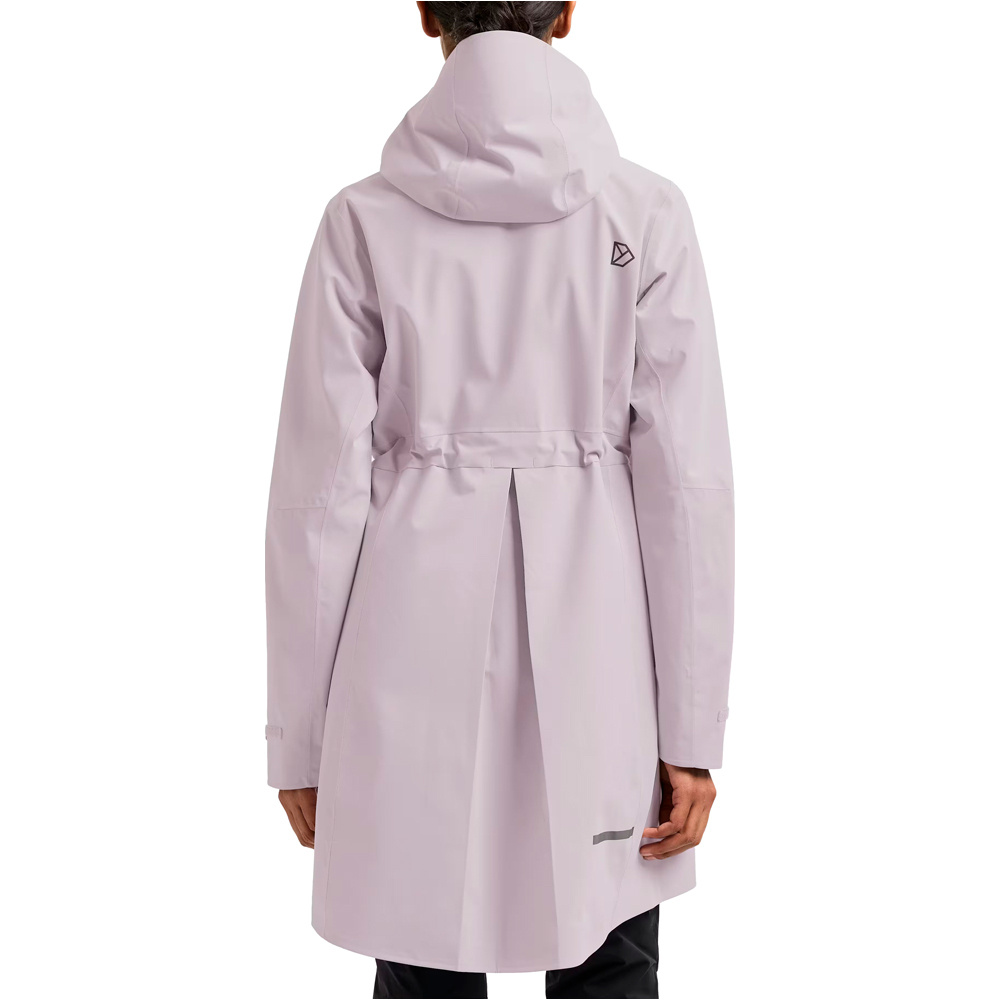 Didriksons chaqueta impermeable mujer BEA WNS PARKA 6 vista trasera