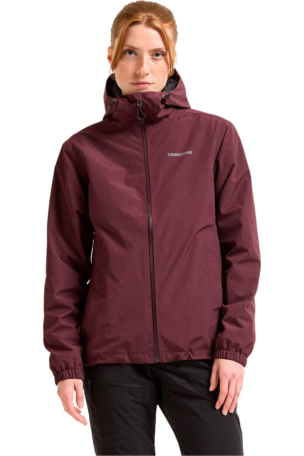 Didriksons chaqueta impermeable mujer VARJA WNS JKT 2 vista frontal