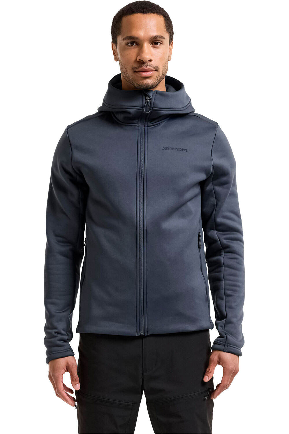 Didriksons forro polar hombre FIELD USX FULLZIP vista frontal