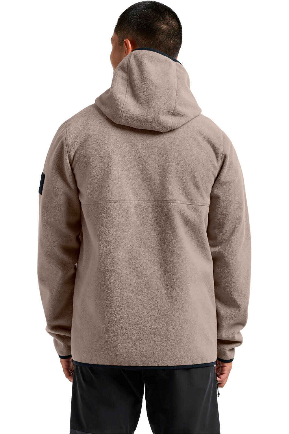 Didriksons forro polar hombre HELMIT USX FULLZIP vista trasera