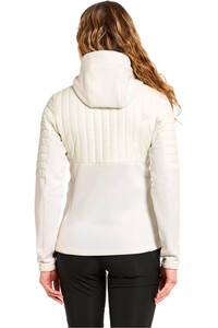 Didriksons forro polar mujer ANNEMA WNS FULLZI 6 vista trasera