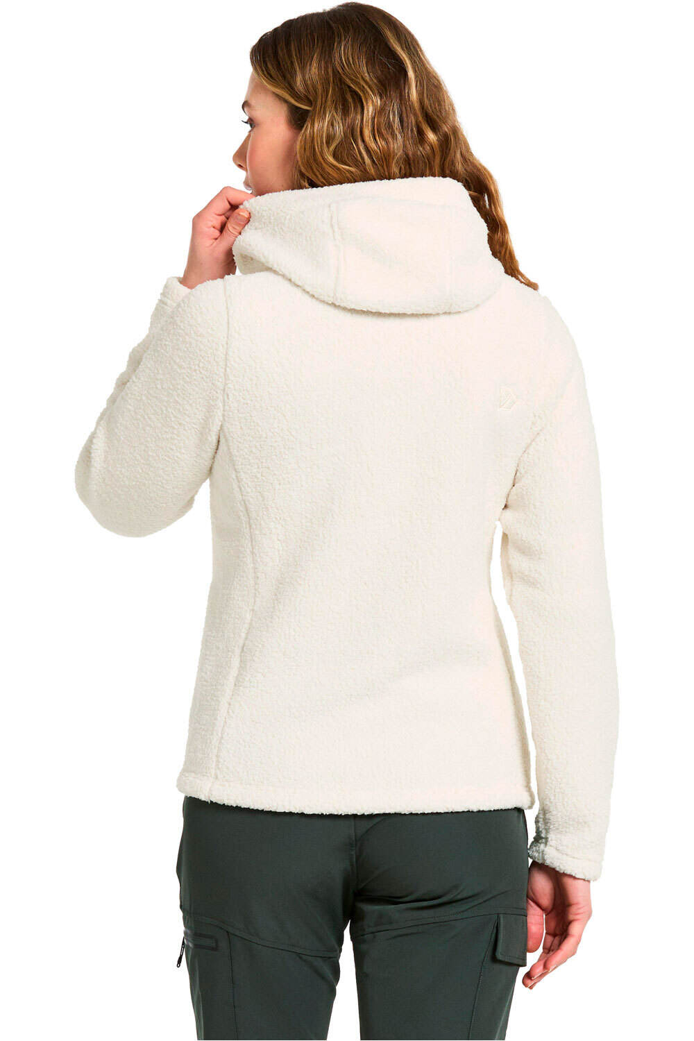 Didriksons forro polar mujer ANNIKEN WNS FZ 2 vista trasera