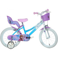 Dino bicicleta niño FROZEN 14 vista frontal