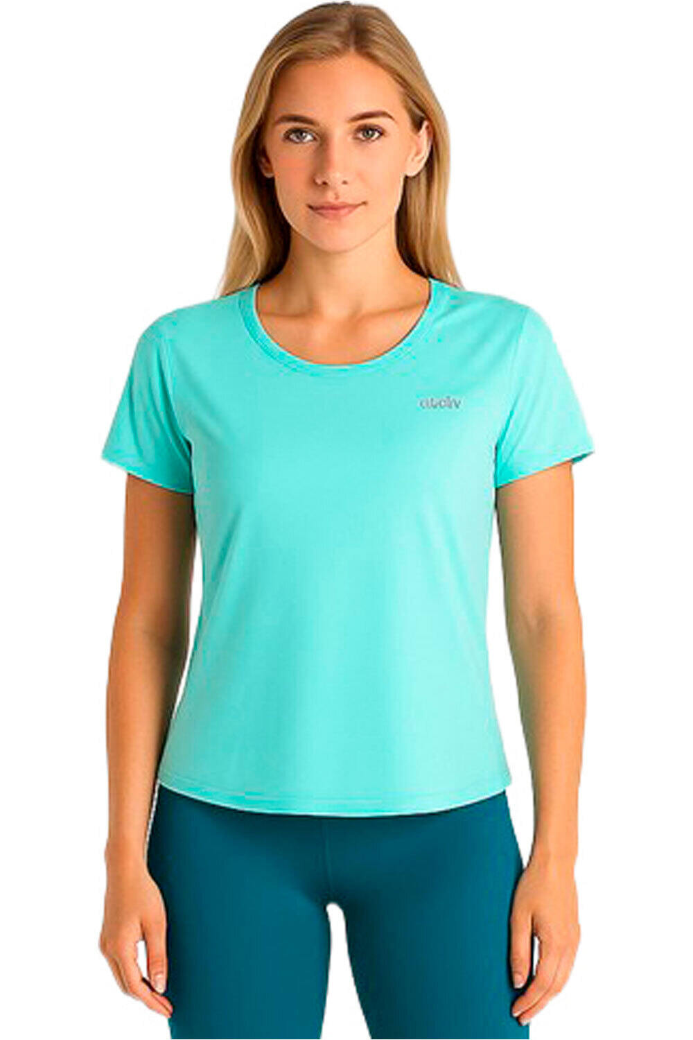 Ditchil camisetas fitness mujer T-SHIRT ZIVA vista frontal