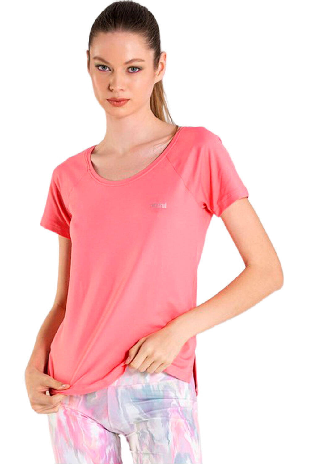 Ditchil camisetas fitness mujer T-SHIRT ZIVA vista frontal