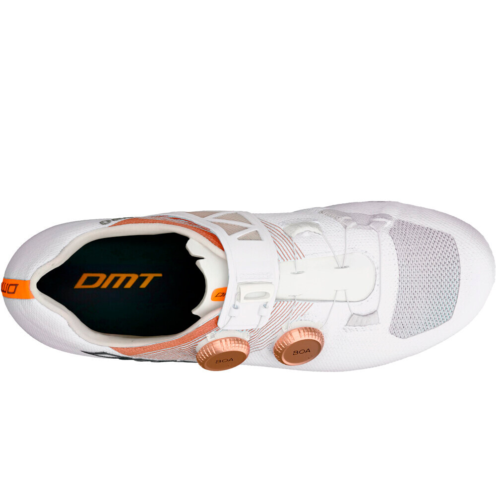 Dmt zapatillas ciclismo carretera KR0 EVO Superlight vista superior