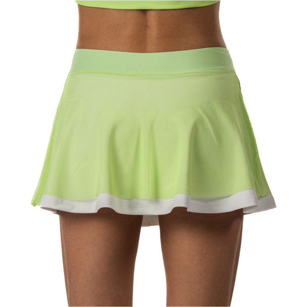 Dropshot falda tenis FALDA LYS VE vista trasera