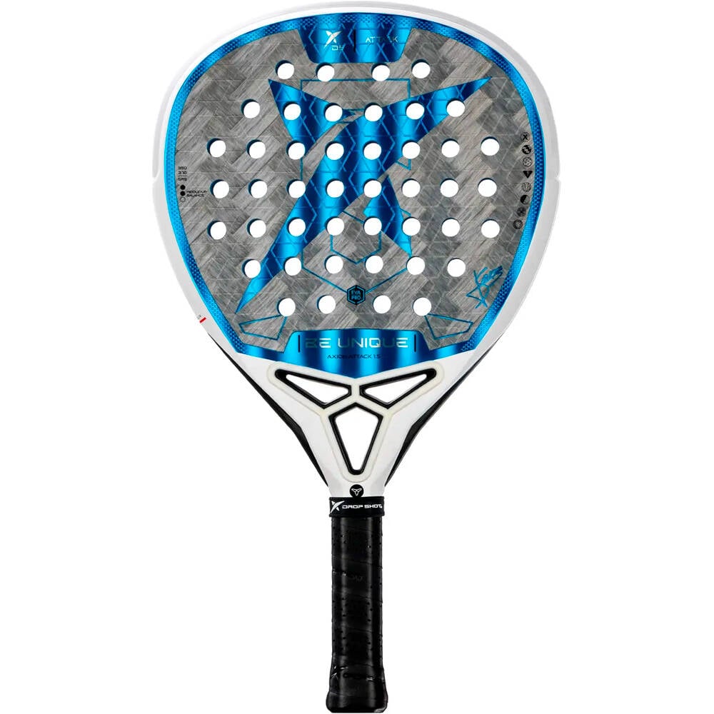 Dropshot pala pádel adulto PALA AXION ATTACK 1.5. Jon Sanz vista frontal