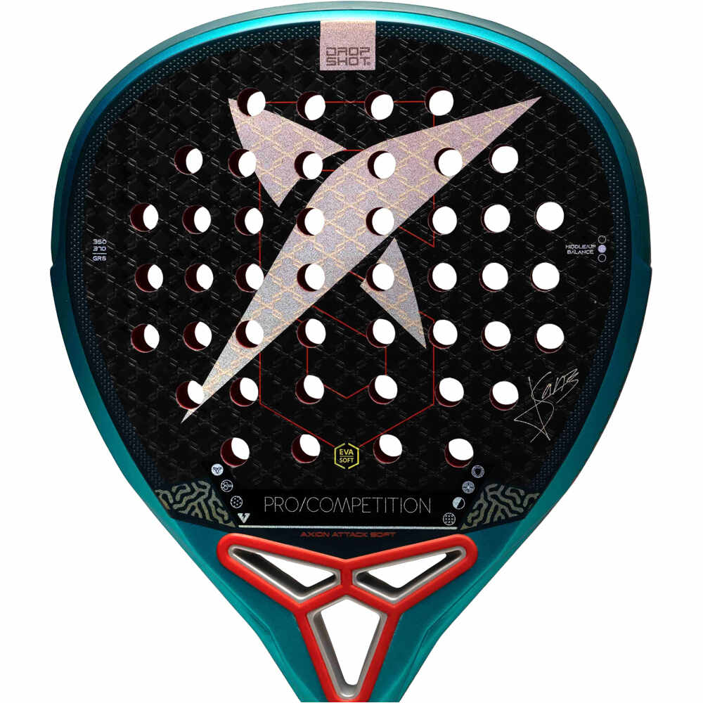 Dropshot pala pádel adulto PALA AXION ATTACK SOFT 03
