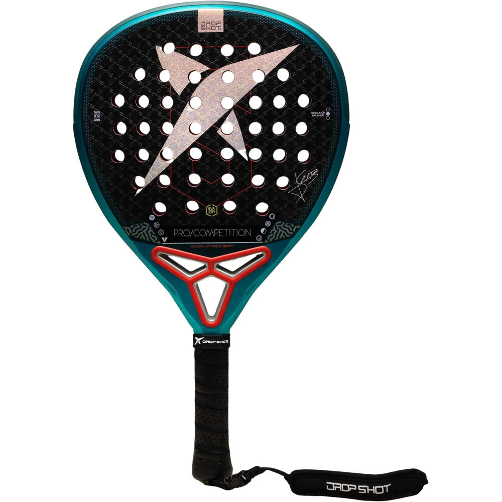 Dropshot pala pádel adulto PALA AXION ATTACK SOFT vista frontal
