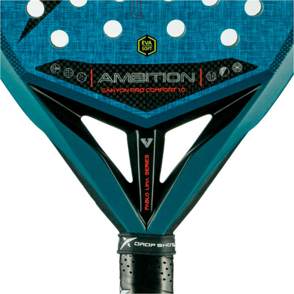 Dropshot pala pádel adulto Pala Drop Shot Canyon Pro Comfort 1.0 02
