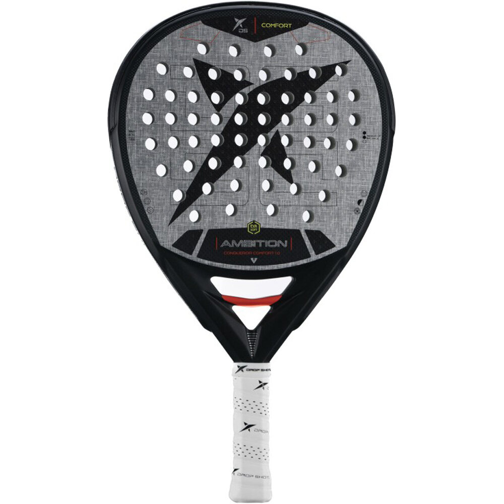 Dropshot pala pádel adulto Pala Drop Shot Conqueror Comfort 1.0 vista frontal